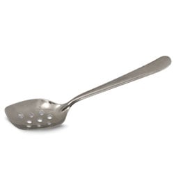 Slanted Perforated Utility Spoon 8 inch