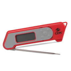 Folding Thermocouple Thermometer - Red