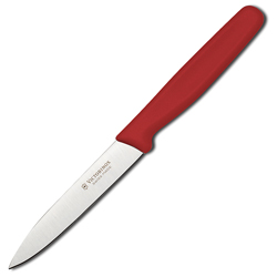 Victorinox Utility Knife - 4 inch - Red Handle