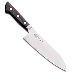 Masahiro Carbon Steel Santoku Knife - 7 inch blade