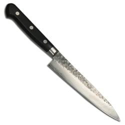 Kikuichi Hammered Finish Utility Knife 5.3 inch
