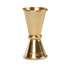 Cocktail Kingdom Japanese Style Jigger - 1/2 and 3/4oz - Gold Plated