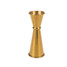 Cocktail Kingdom Japanese Style Jigger - 1 and 2oz - Gold Plated