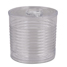 Plastic Transparent Tin Can with Lid, 7.4 oz.