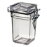 Plastic Cube Mason Jar - 3.7oz Capacity