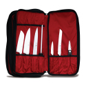 3 Compartment Knife Bag - Black